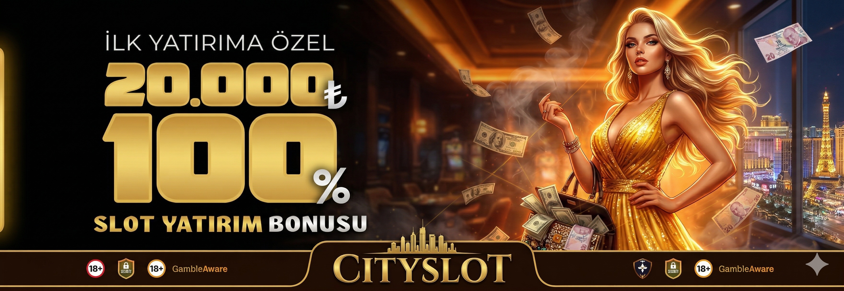 %100 Slot ilk Yatırım